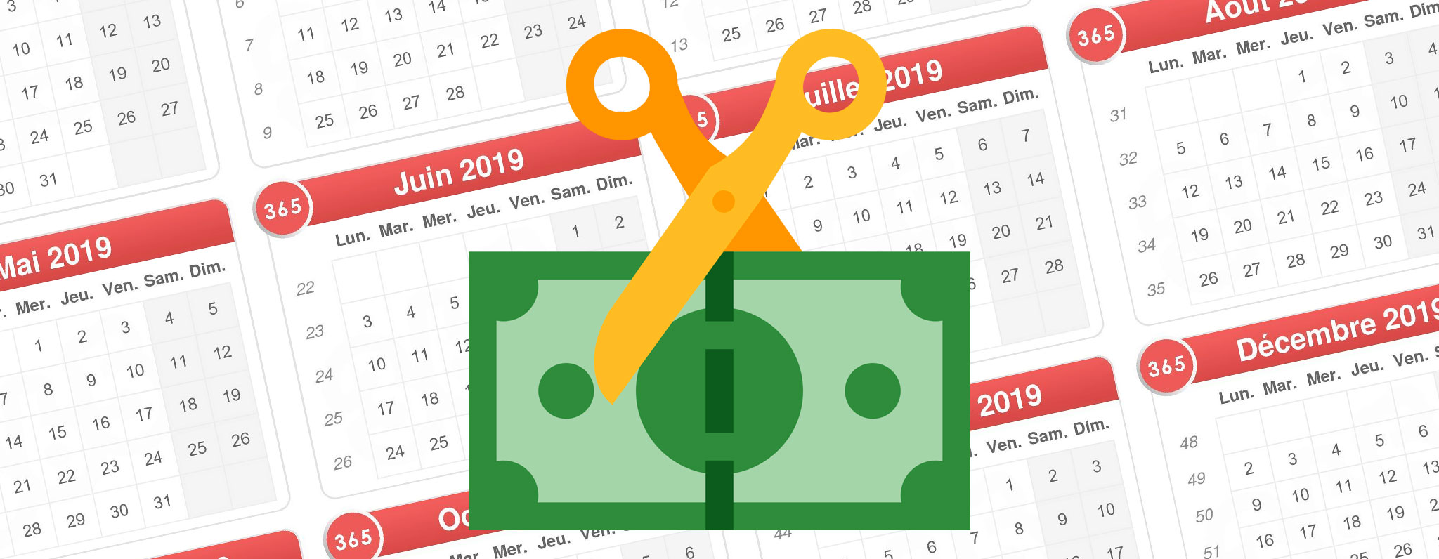 Calendrier fiscal 2019