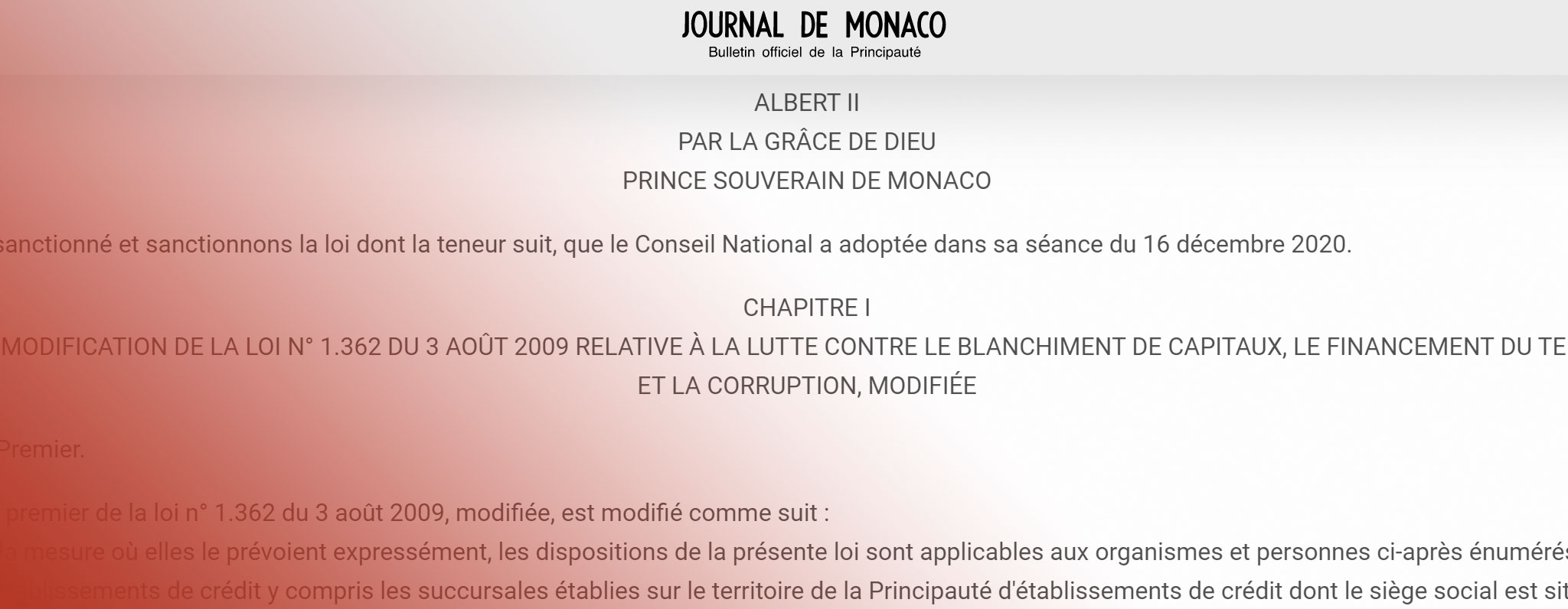 Lutte anti-blanchiment : nouveautés pour 2021
